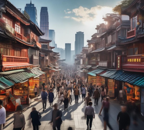 敦化，一幅生动的城市画